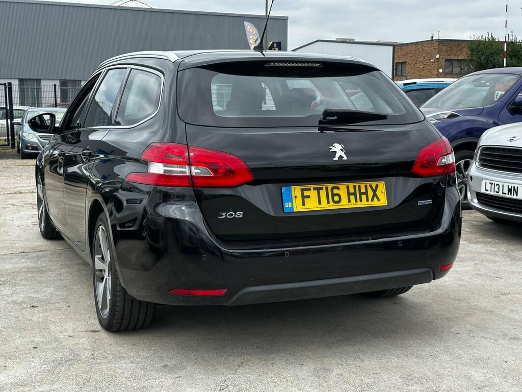 Peugeot 308 SW 1.2 Puretech Allure Eat Euro 6 Ss Black #6