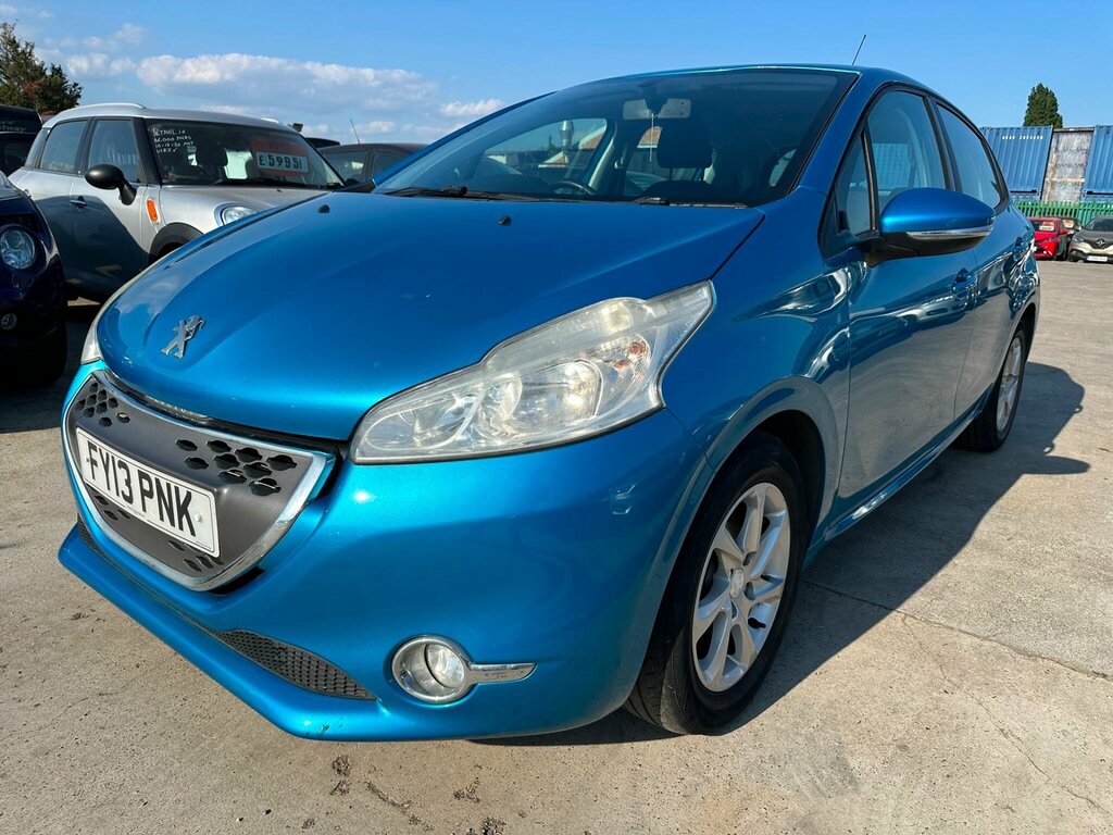 Peugeot 208 1.4 E-hdi Active Egc Euro 5 Ss Blue #6