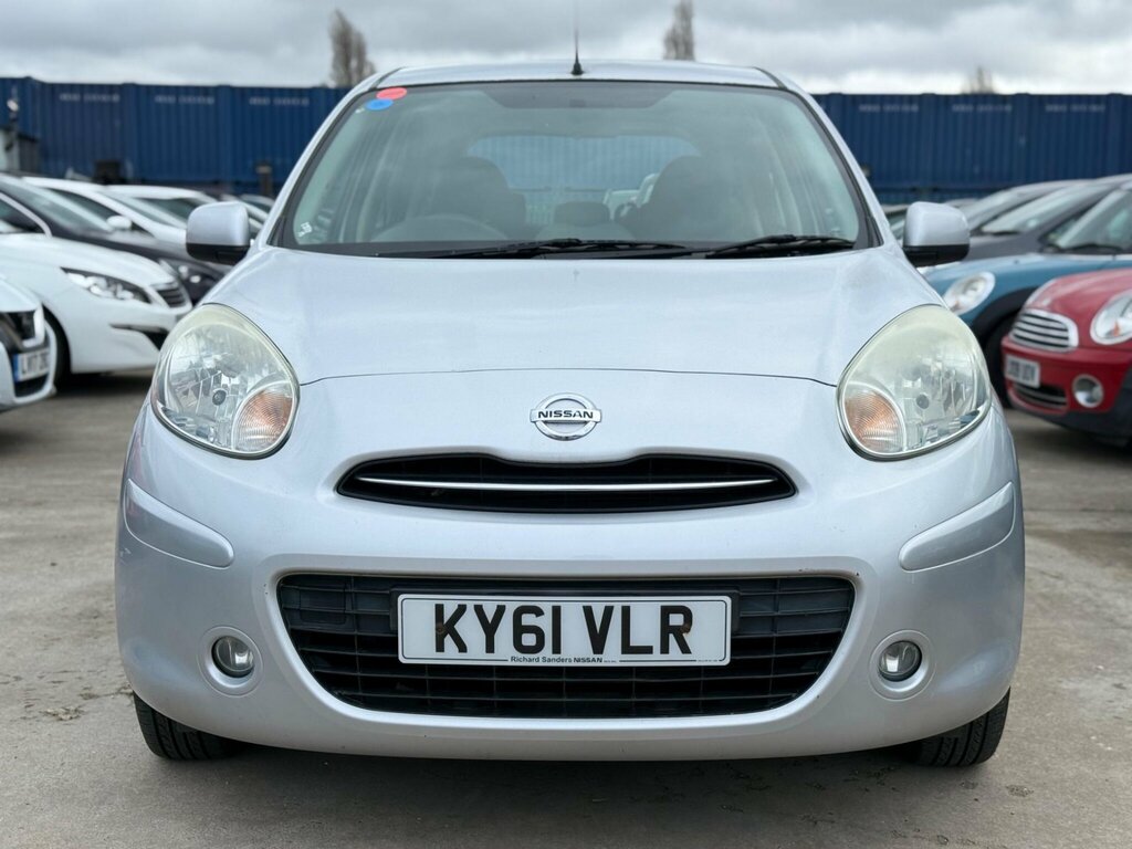 Nissan Micra 1.2 12V Acenta Cvt Euro 5 Silver #2