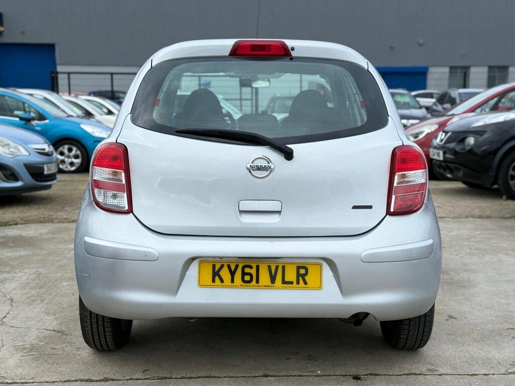 Nissan Micra 1.2 12V Acenta Cvt Euro 5 Silver #6