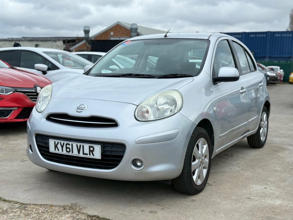 Nissan Micra 1.2 12V Acenta Cvt Euro 5 Silver #3