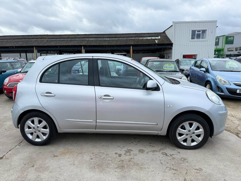 Nissan Micra 1.2 12V Acenta Cvt Euro 5 Silver #4