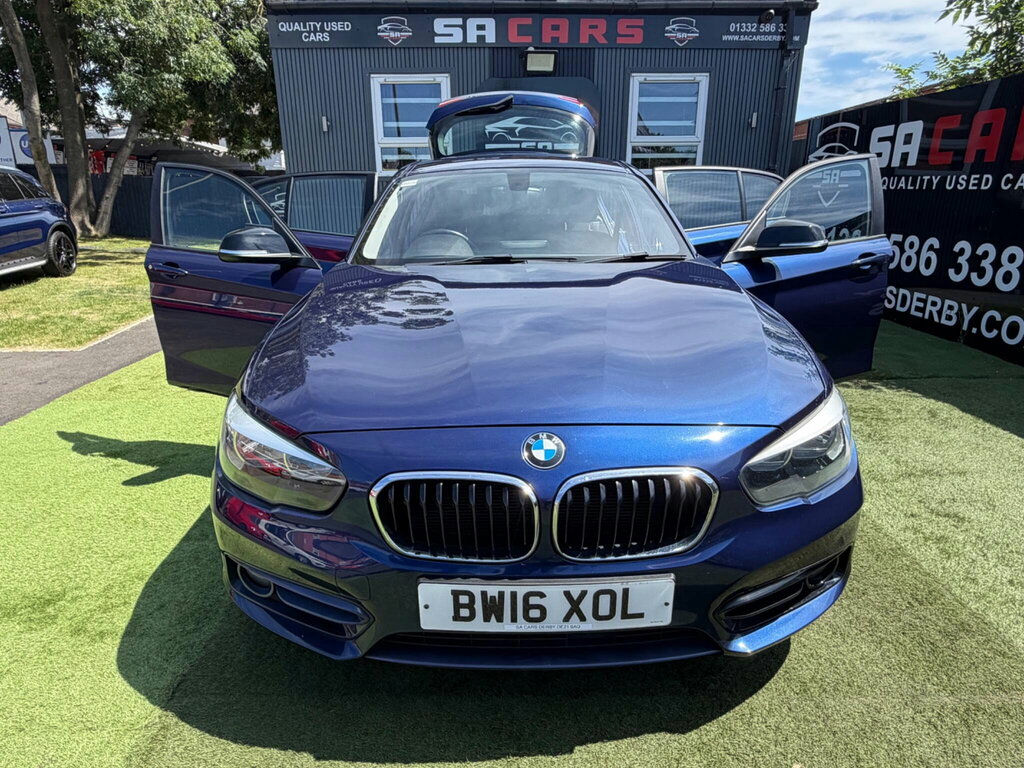 BMW 1 Series 1.5 116D Sport Hatchback Euro 6 BW16XOL Blue #5