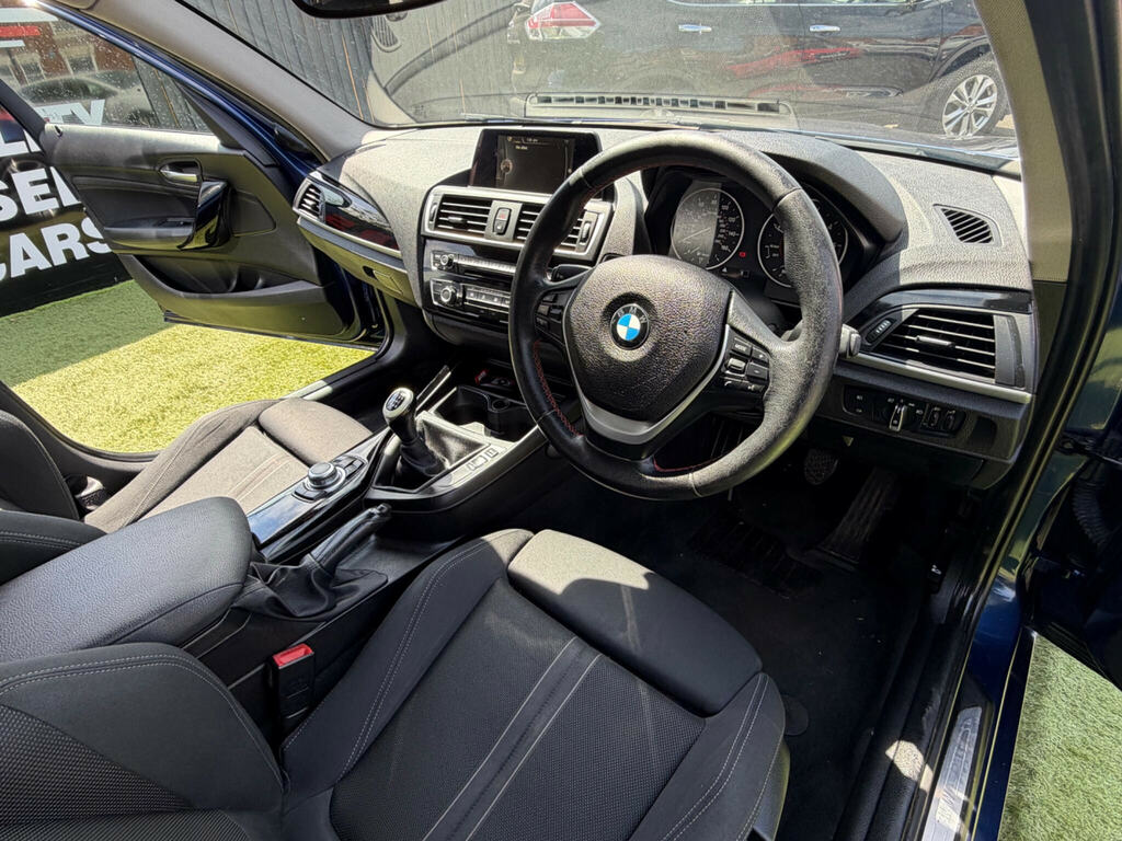 BMW 1 Series 1.5 116D Sport Hatchback Euro 6 BW16XOL Blue #3