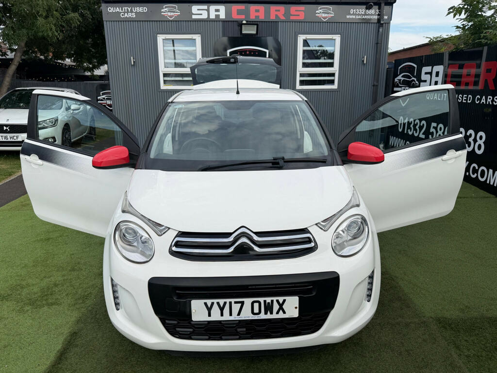 Citroen C1 1.0 Vti Furio Hatchback Euro 6 YY17OWX White #6
