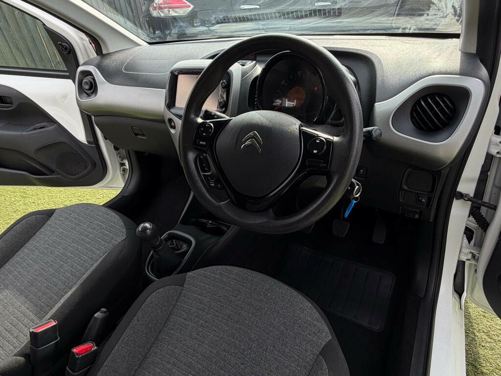 Citroen C1 1.0 Vti Furio Hatchback Euro 6 YY17OWX White #3