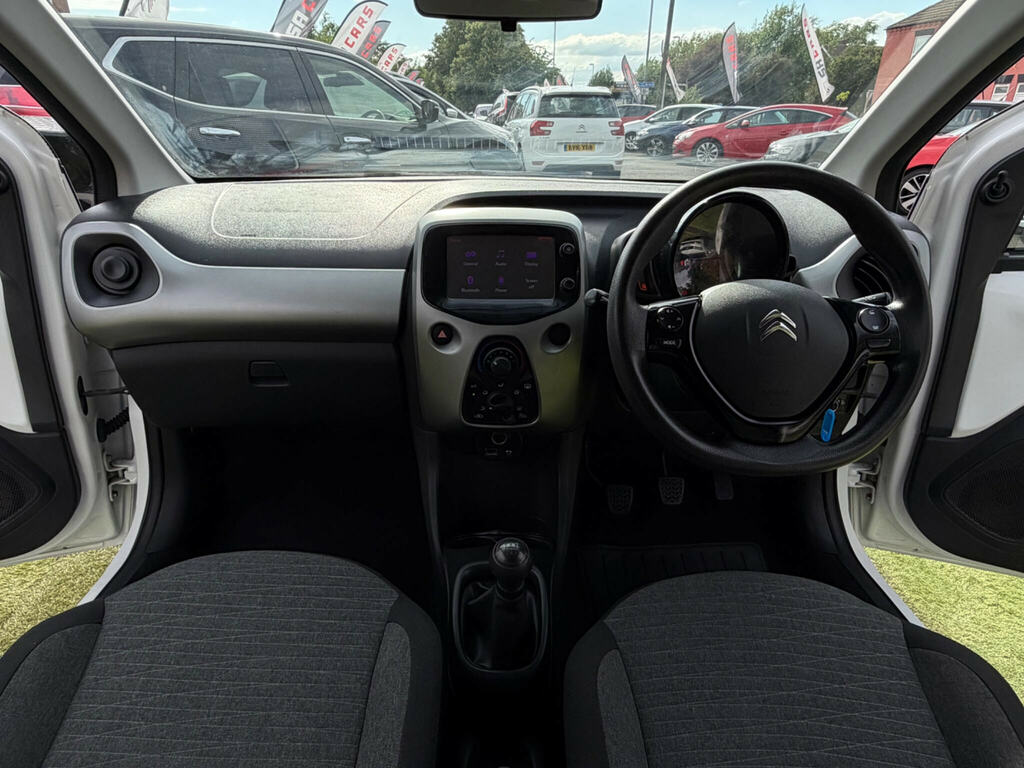 Citroen C1 1.0 Vti Furio Hatchback Euro 6 YY17OWX White #2