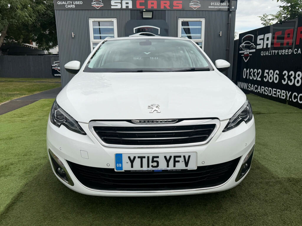 Peugeot 308 SW 1.6 Hdi Allure Estate Euro 5 S White #4