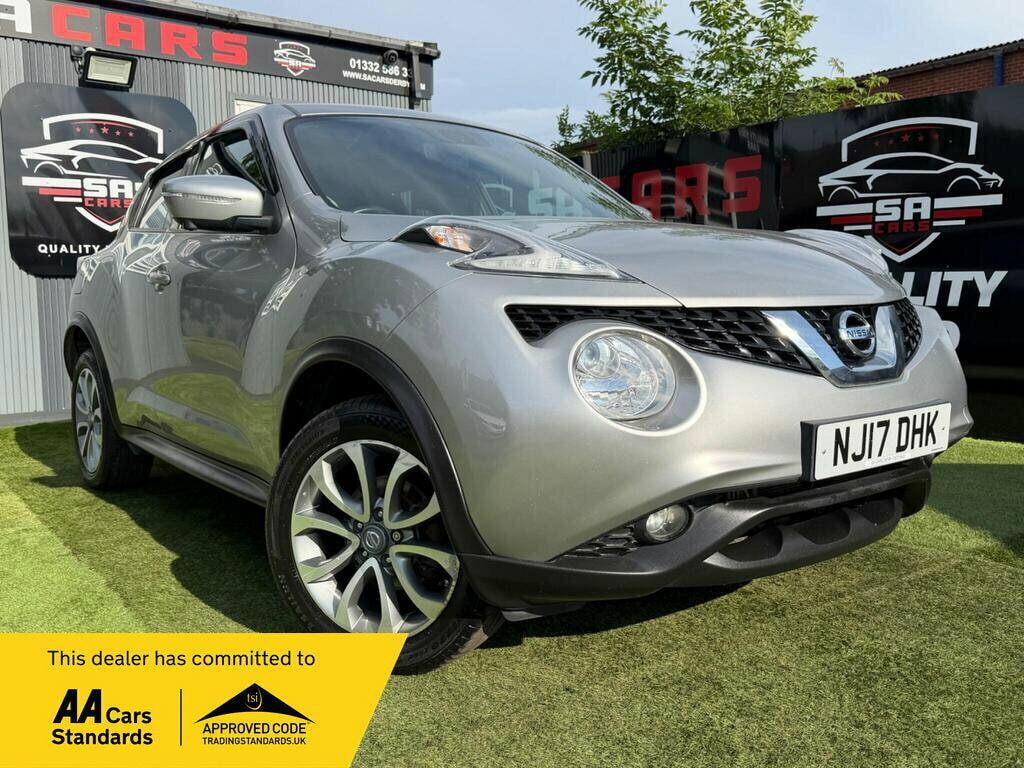 Nissan Juke 1.5 Dci Tekna Suv Euro 6 Ss NJ17DHK Silver