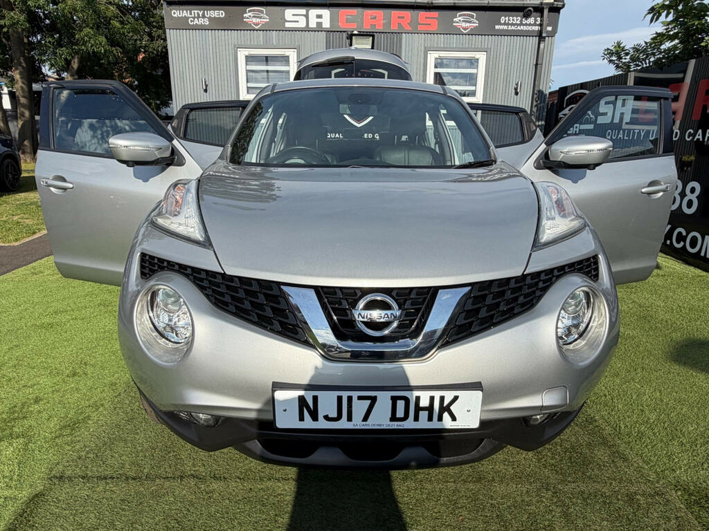 Nissan Juke 1.5 Dci Tekna Suv Euro 6 Ss NJ17DHK Silver #5