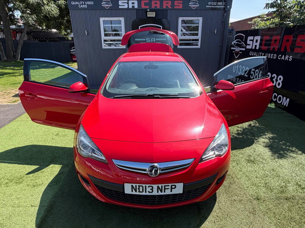 Vauxhall Astra GTC 1.4T Sri Coupe Euro 5 Ss 140 Red #6