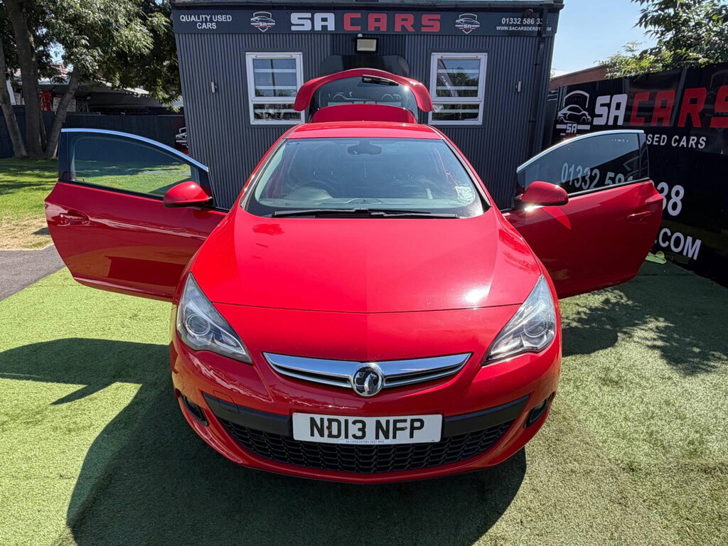 Vauxhall Astra GTC 1.4T Sri Coupe Euro 5 Ss 140 Red #5