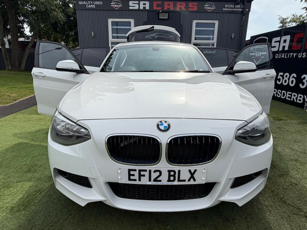 BMW 1 Series Hatchback 1.6 116I Sport Euro 5 Ss 201261 White #6