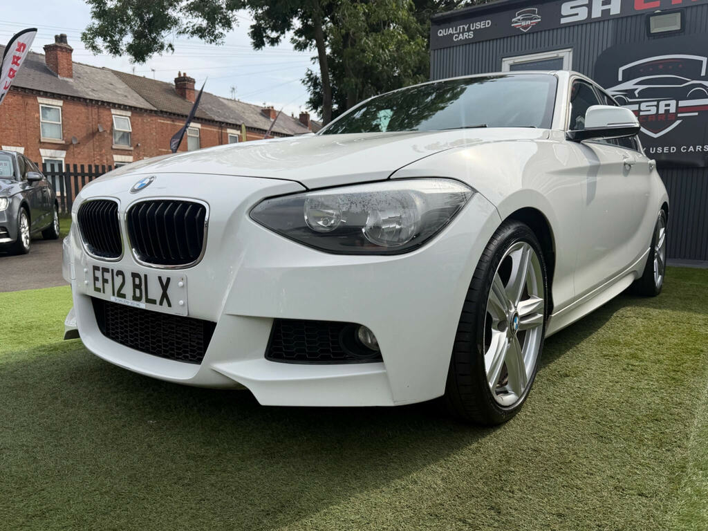 BMW 1 Series Hatchback 1.6 116I Sport Euro 5 Ss 201261 White #12