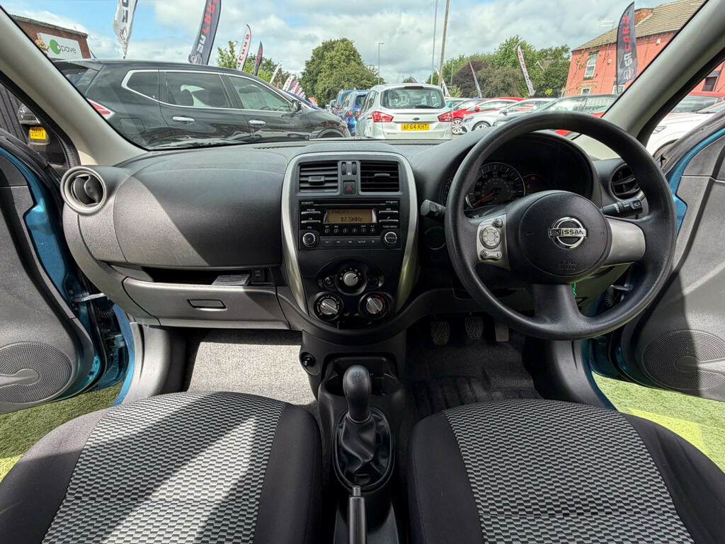 Nissan Micra 1.2 Visia Hatchback Euro 5 80 P Blue #2