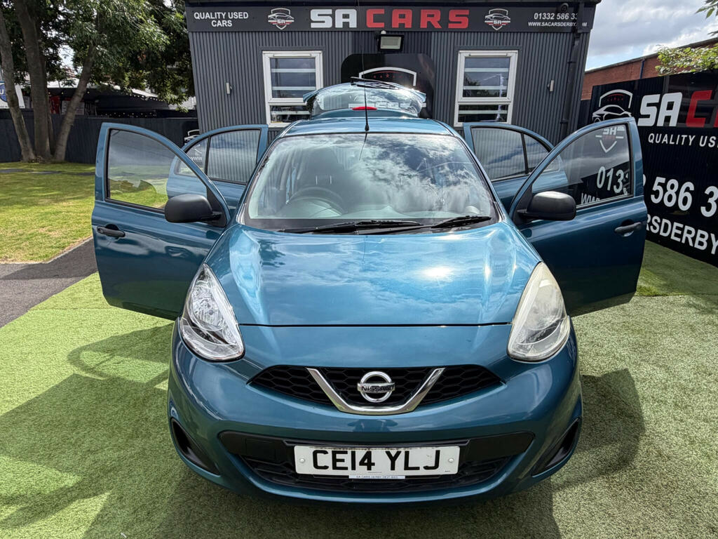 Nissan Micra 1.2 Visia Hatchback Euro 5 80 P Blue #6