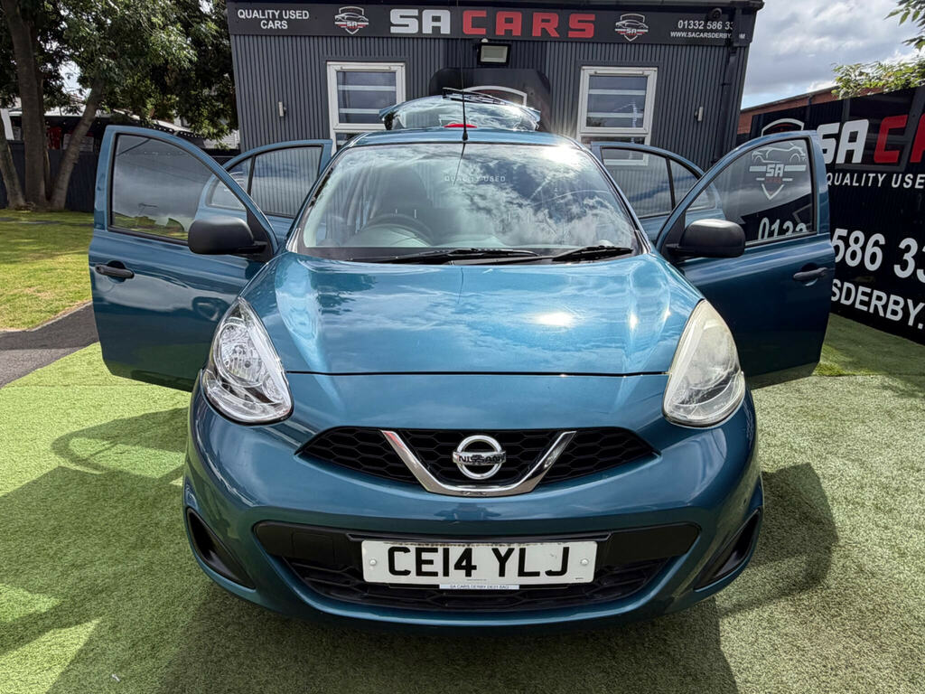 Nissan Micra 1.2 Visia Hatchback Euro 5 80 P Blue #5