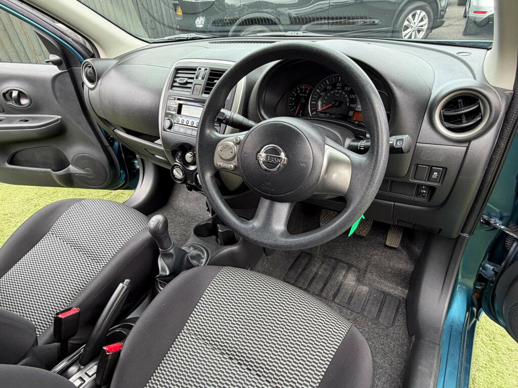 Nissan Micra 1.2 Visia Hatchback Euro 5 80 P Blue #3