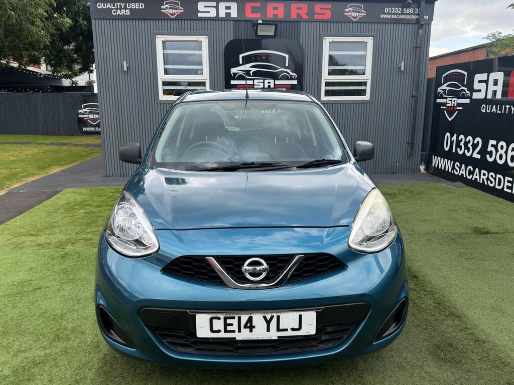 Nissan Micra 1.2 Visia Hatchback Euro 5 80 P Blue #4