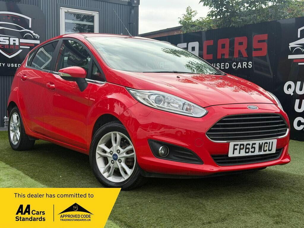 Ford Fiesta 1.25 Zetec Hatchback Euro 6 82 Red