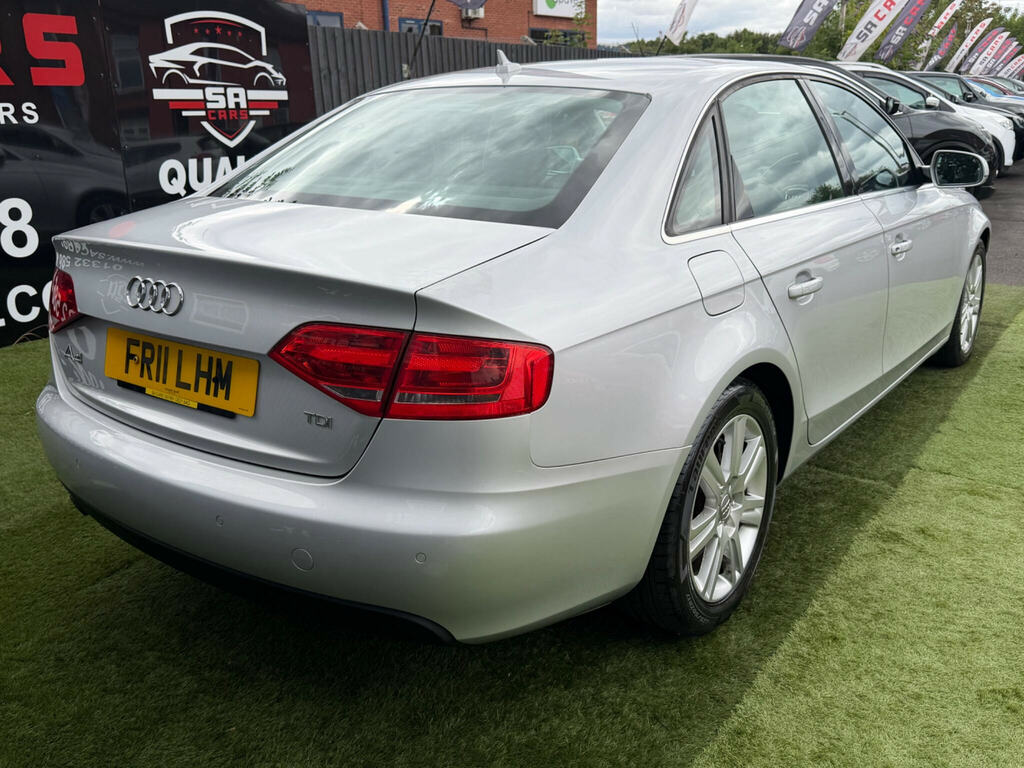 Audi A4 Saloon 2.0 Tdi Black Edition Euro 5 Ss 201 White #18