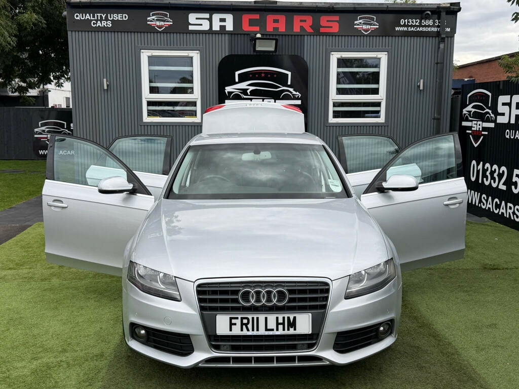 Audi A4 Saloon 2.0 Tdi Black Edition Euro 5 Ss 201 White #5