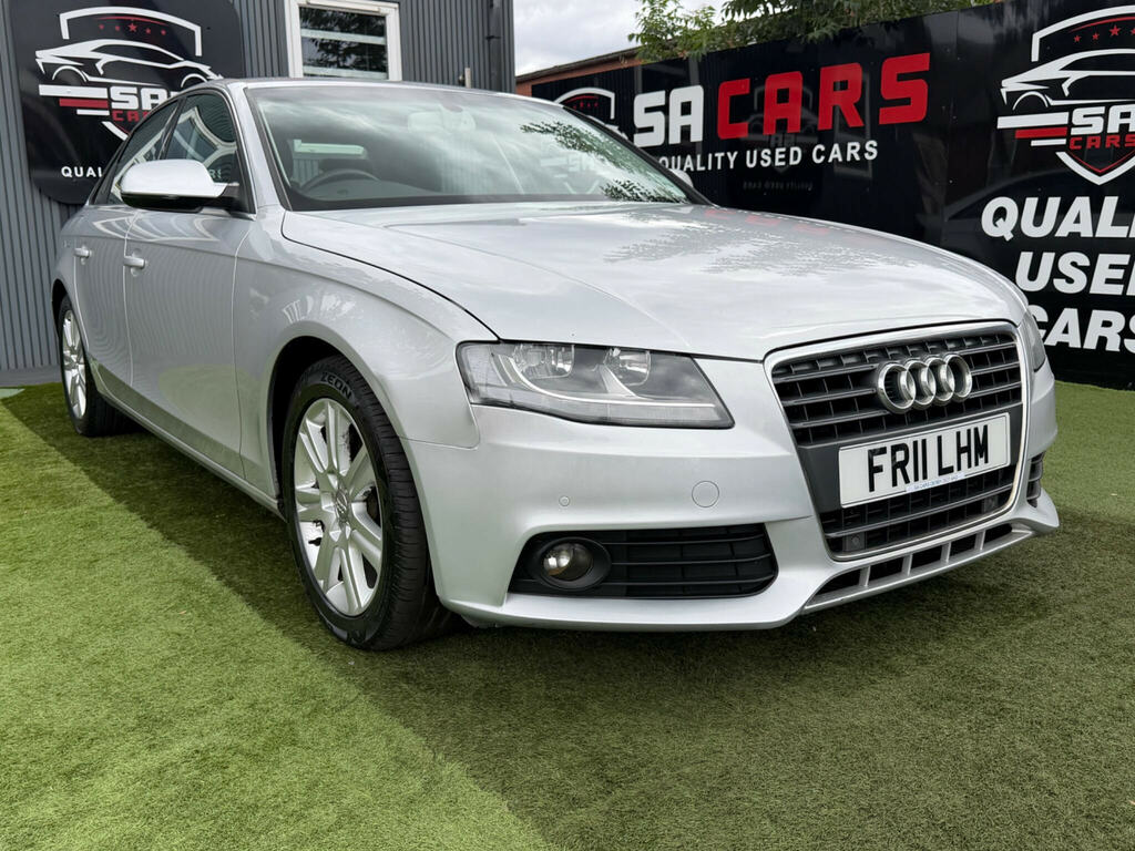 Audi A4 Saloon 2.0 Tdi Black Edition Euro 5 Ss 201 White #11