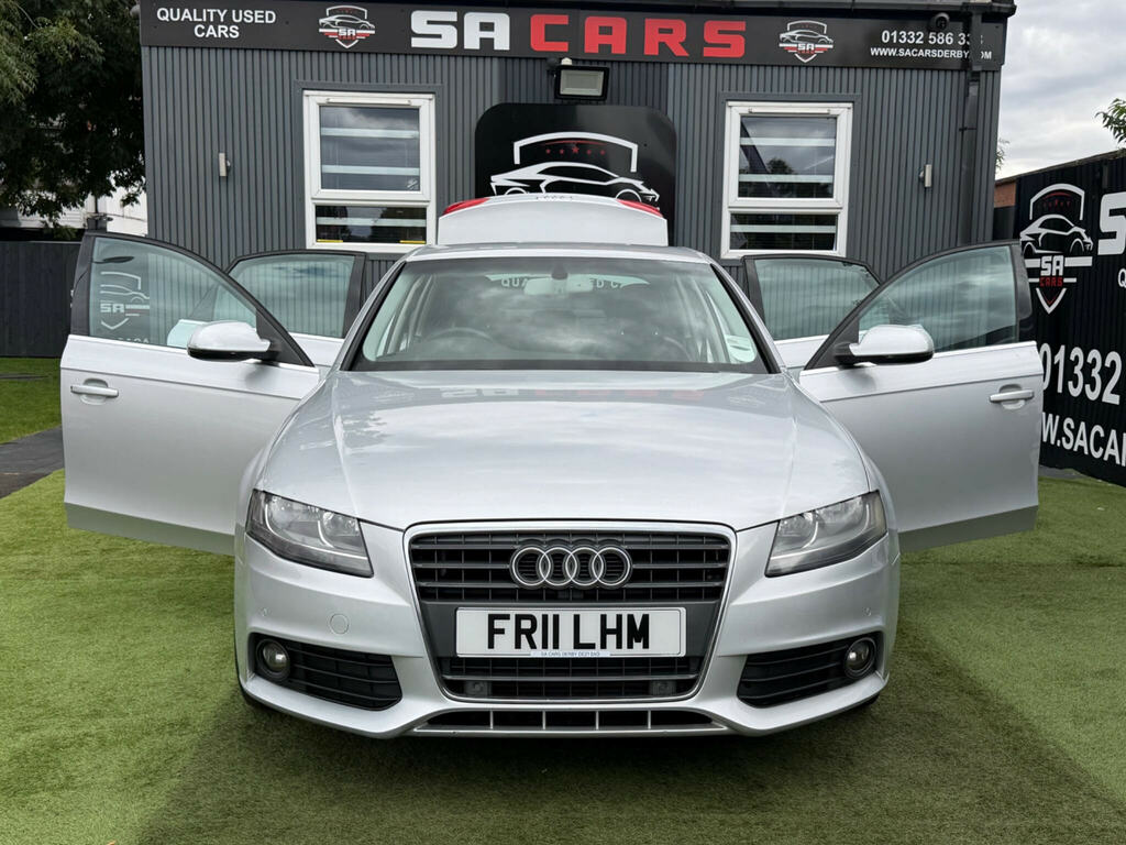 Audi A4 Saloon 2.0 Tdi Black Edition Euro 5 Ss 201 White #6