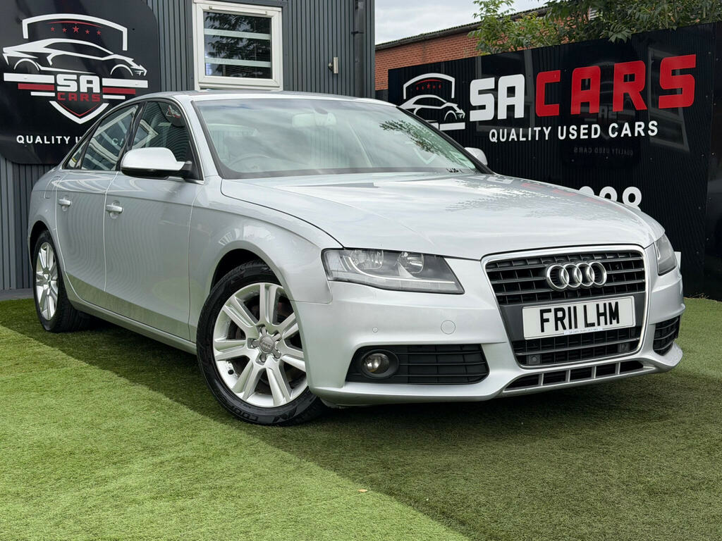 Audi A4 Saloon 2.0 Tdi Black Edition Euro 5 Ss 201 White #13