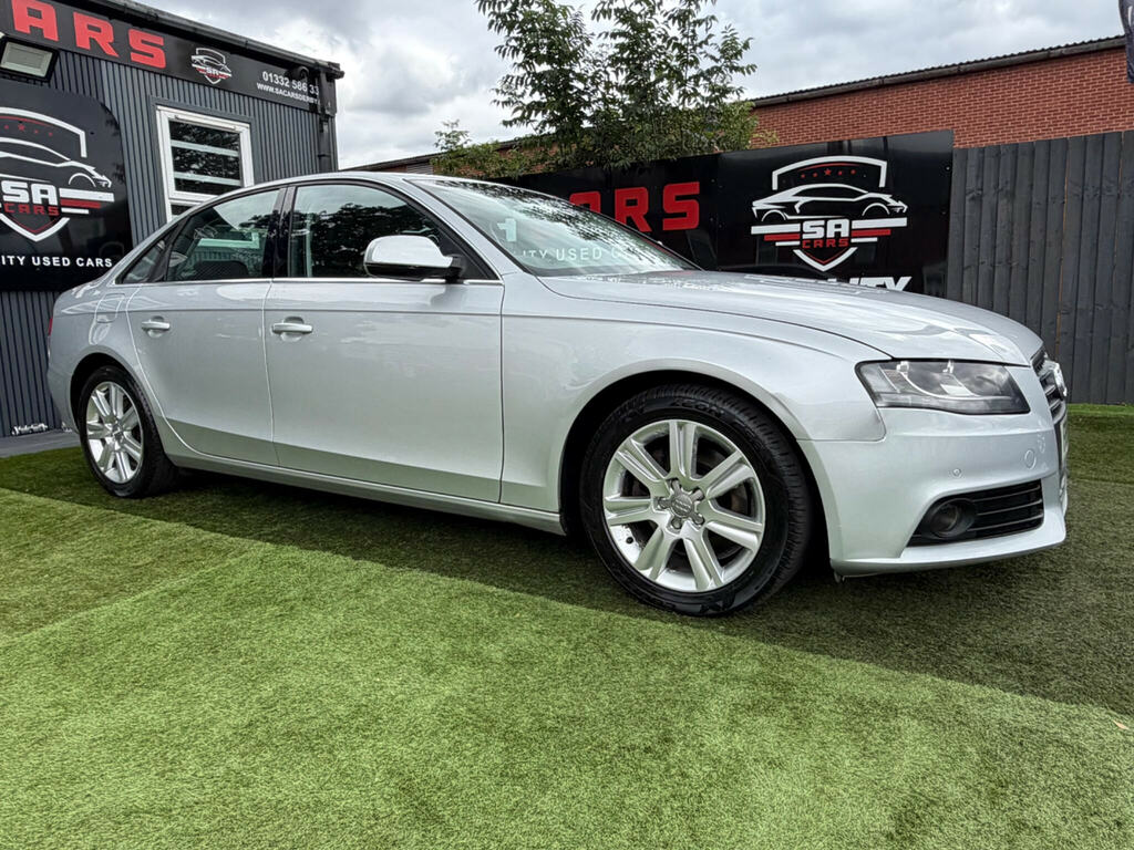 Audi A4 Saloon 2.0 Tdi Black Edition Euro 5 Ss 201 White #9