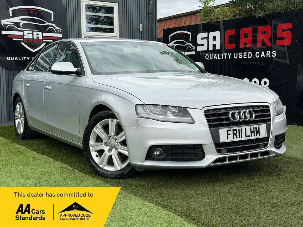 Audi A4 Saloon 2.0 Tdi Black Edition Euro 5 Ss 201 White #1
