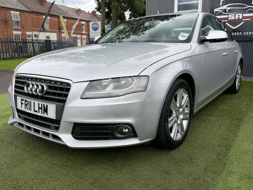 Audi A4 Saloon 2.0 Tdi Black Edition Euro 5 Ss 201 White #12