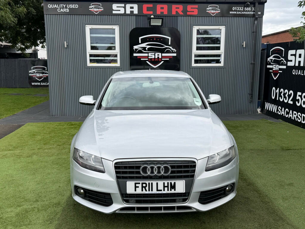 Audi A4 Saloon 2.0 Tdi Black Edition Euro 5 Ss 201 White #4