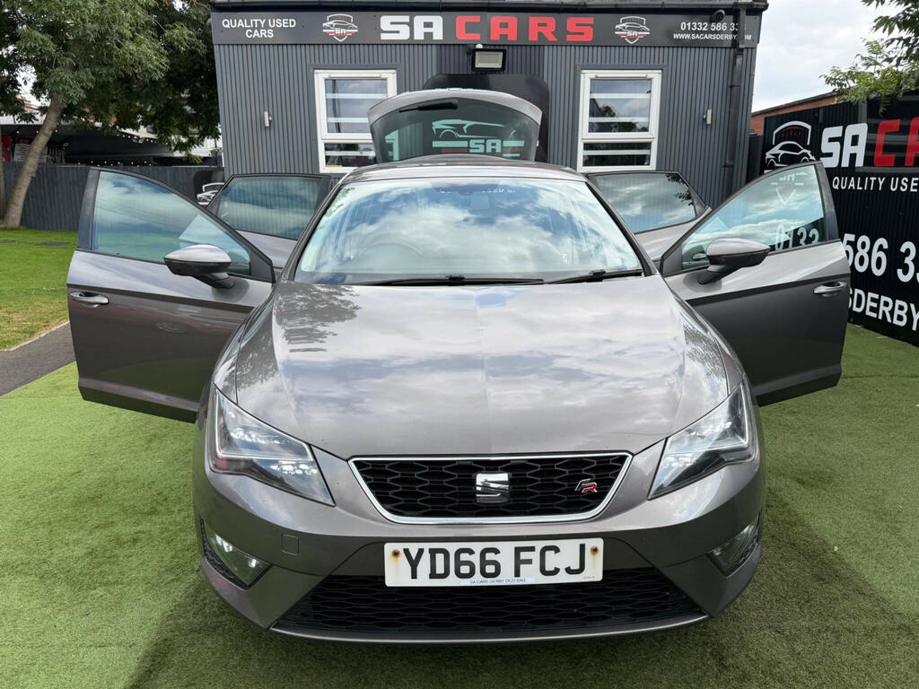 Seat Leon 2.0 Tdi Fr Hatchback Euro 6 Ss YD66FCJ Grey #6