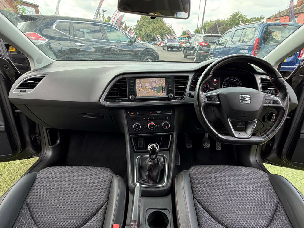 Seat Leon 2.0 Tdi Fr Hatchback Euro 6 Ss YD66FCJ Grey #3