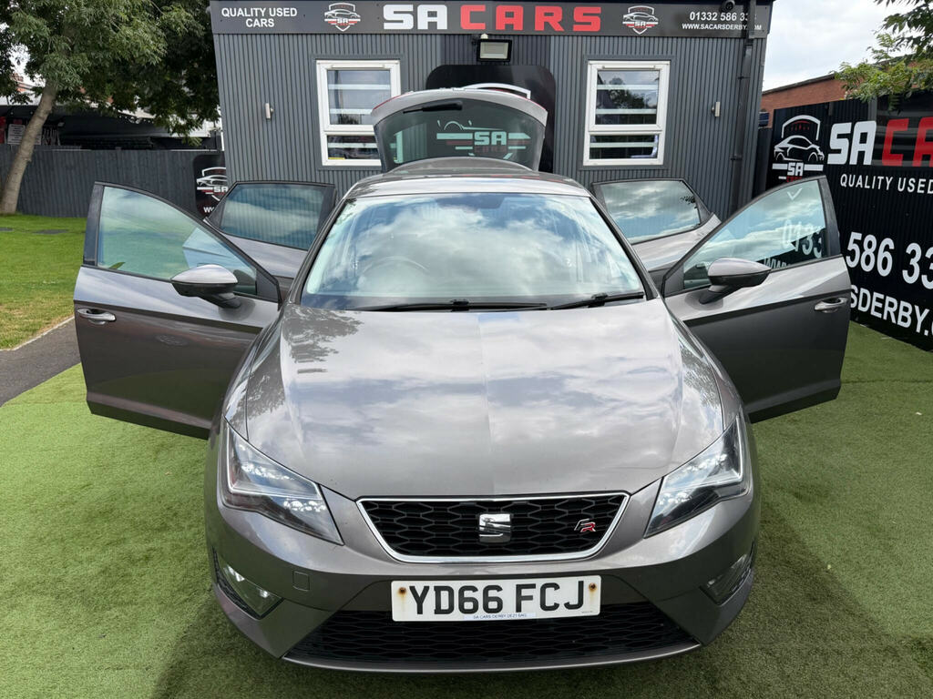 Seat Leon 2.0 Tdi Fr Hatchback Euro 6 Ss YD66FCJ Grey #5