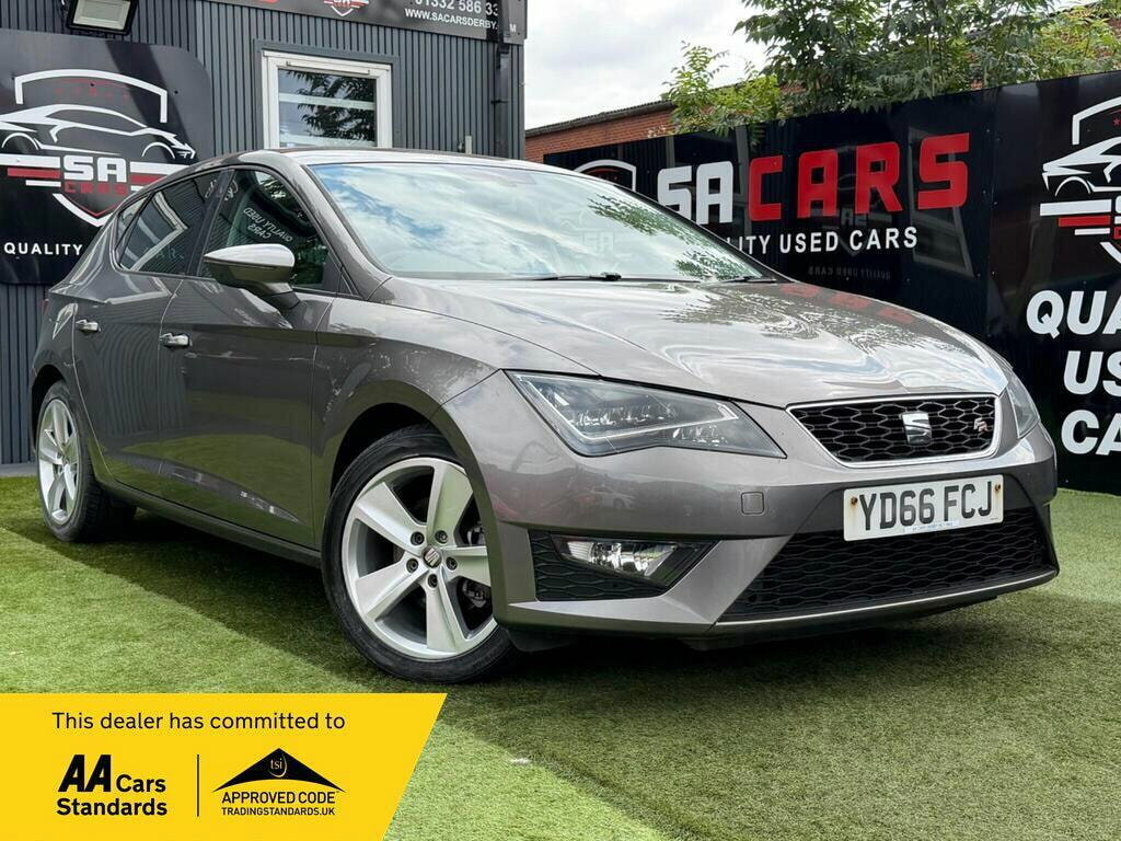 Seat Leon 2.0 Tdi Fr Hatchback Euro 6 Ss YD66FCJ Grey