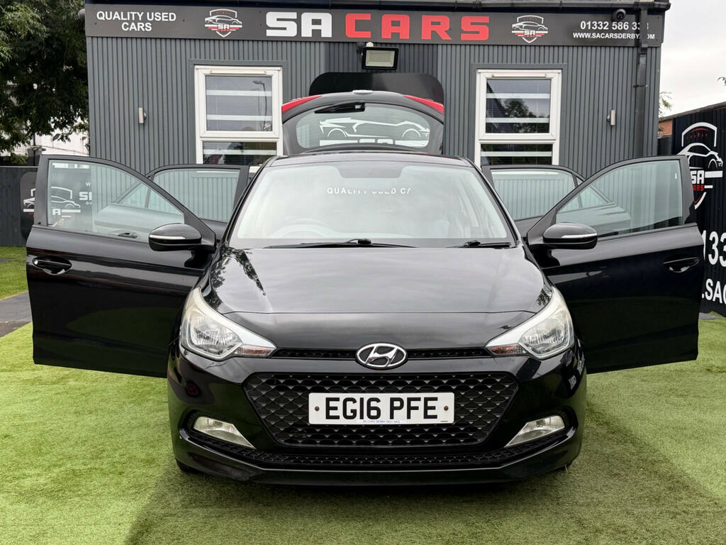 Hyundai I20 1.2 S Air Hatchback Euro 6 75 P Black #6