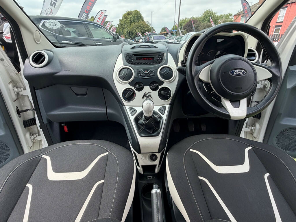 Ford KA 1.2 Zetec White Edition Hatchback Manua White #2