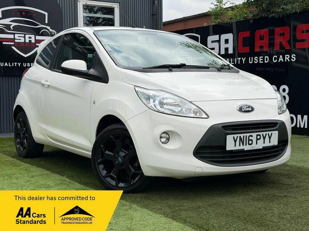 Ford KA 1.2 Zetec White Edition Hatchback Manua White