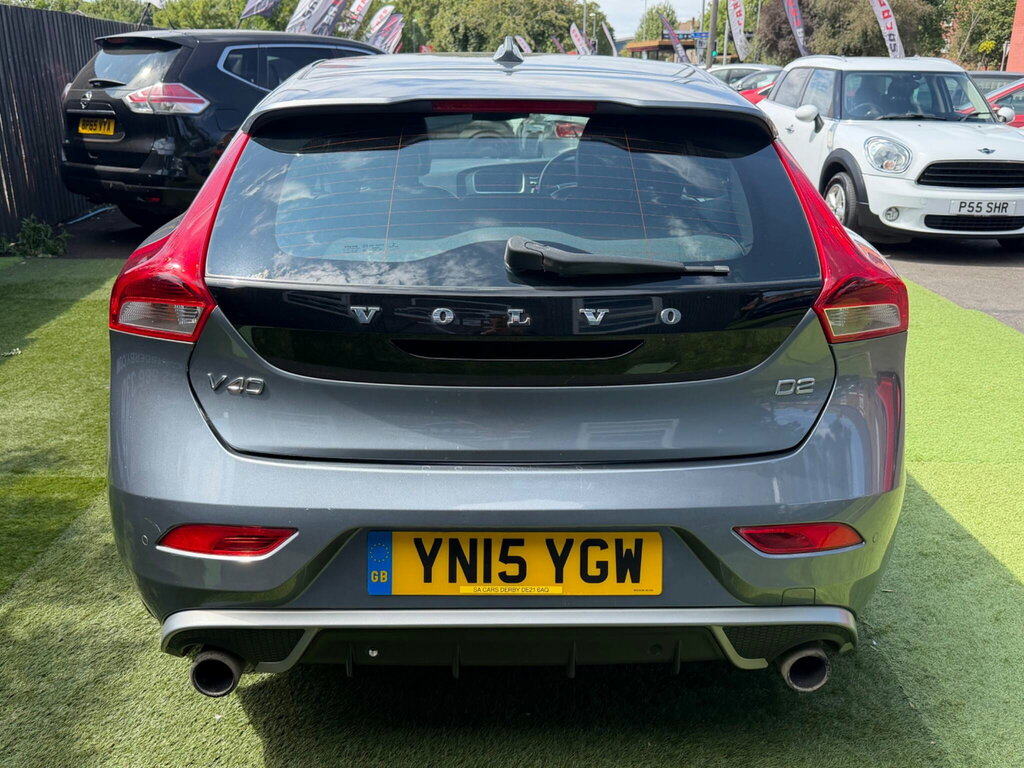 Volvo V40 D2 Se Lux Nav 5-Door Grey #14