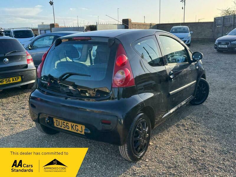 Peugeot 107 1.0 12V Urban Hatchback DU56KGQ Black #3