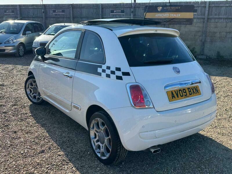 Fiat 500 1.4 Sport Euro White #5