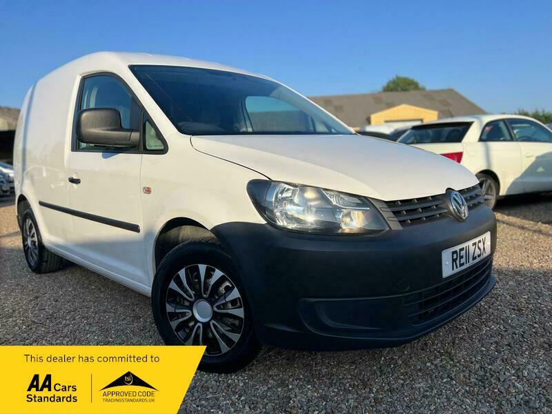 Volkswagen Caddy 1.6 Tdi Bluemotion Tech White #6