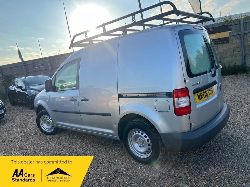 Volkswagen Caddy C20 69Bhp Sdi Van Silver #4