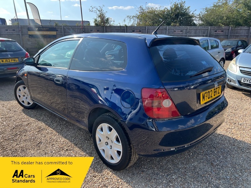 Honda Civic Petrol Blue #3