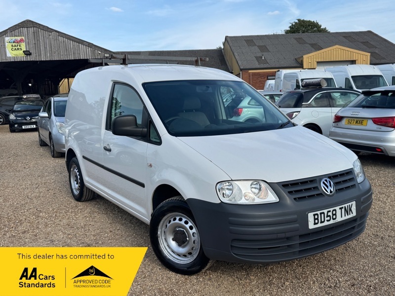 Volkswagen Caddy C20 Swb Van 104Tdi White #4