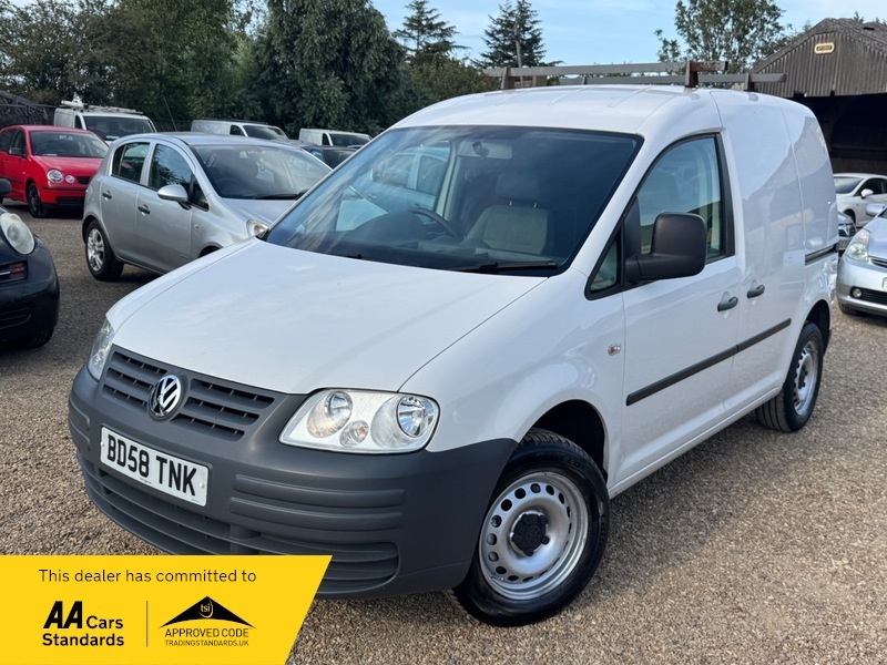 Volkswagen Caddy C20 Swb Van 104Tdi White #2