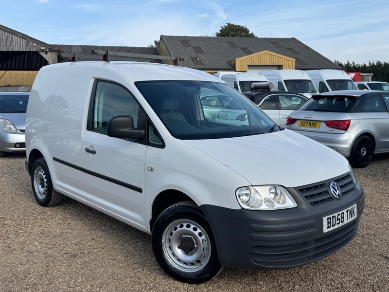 Volkswagen Caddy C20 Swb Van 104Tdi White #5