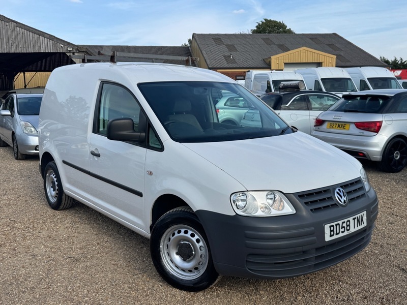 Volkswagen Caddy C20 Swb Van 104Tdi White #6